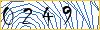 Type the numbers that you see in the picture