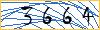 Type the numbers that you see in the picture