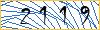 Type the numbers that you see in the picture