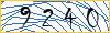 Type the numbers that you see in the picture