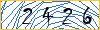 Type the numbers that you see in the picture