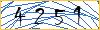 Type the numbers that you see in the picture