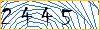 Type the numbers that you see in the picture