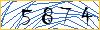 Type the numbers that you see in the picture