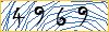 Type the numbers that you see in the picture