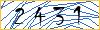 Type the numbers that you see in the picture