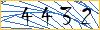 Type the numbers that you see in the picture