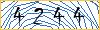 Type the numbers that you see in the picture