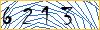 Type the numbers that you see in the picture