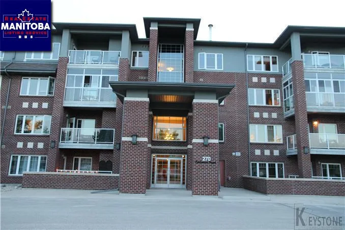 2 Bed Apartment for Sale at 204-270 Fairhaven Road, Winnipeg, MB - MLS® #1713422