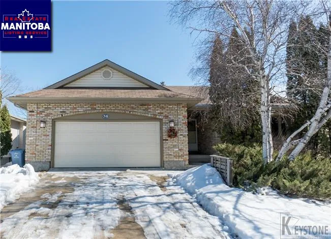 4 Bed House for Sale at 58 Thorncliff Bay, Winnipeg, MB - MLS® #1806957
