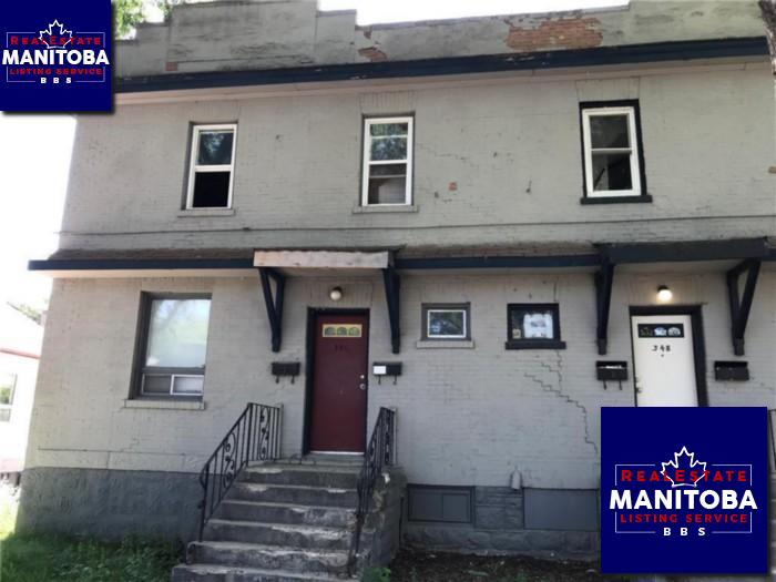 346 Arnold Ave, Winnipeg, Manitoba Duplex property for sale