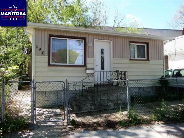 2 Bed House for Sale at 190 Magnus Ave, Winnipeg, MB - MLS® #1817128