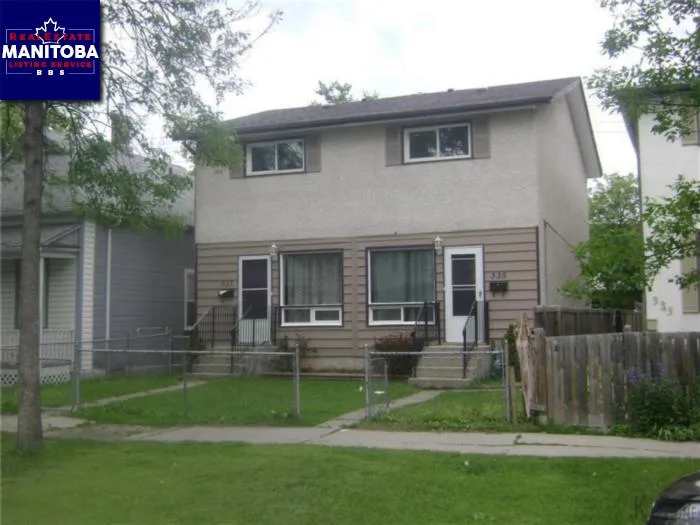 4 Bed Duplex for Sale at 335 Alfred Ave, Winnipeg, MB - MLS® #1818263