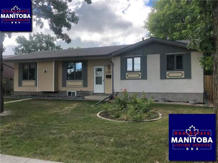 3 Bed House for Sale at 106 Woodydell Ave, Winnipeg, MB - MLS® #1819618