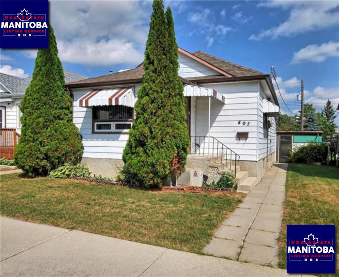 607 Polson Ave, Winnipeg, Manitoba House Bungalow property for sale