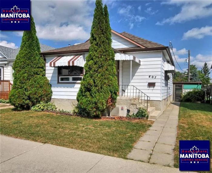 2 Bed House for Sale at 607 Polson Ave, Winnipeg, MB - MLS® #1824393