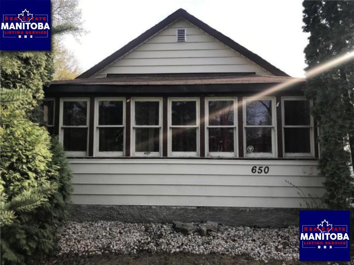 650 Munroe Ave, Winnipeg, Manitoba House Bungalow property for sale