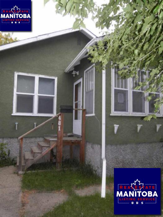 481 Martin Ave, Winnipeg, Manitoba House Bungalow property for sale