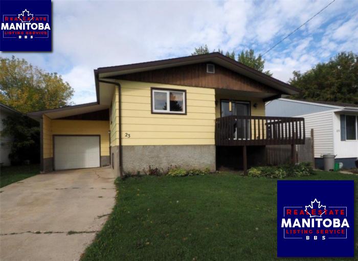 23 13th St Nw, Portage La Prairie, Manitoba House Bilevel property for