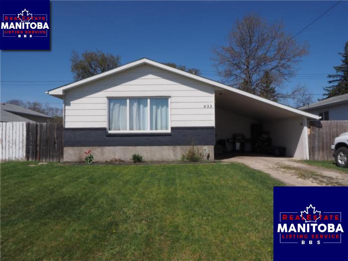 633 4th St Ne, Portage La Prairie, Manitoba House Bungalow property for