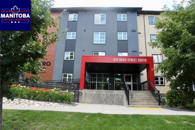 2 Bed Apartment for Sale at 420 670 Hugo Street S, Winnipeg, MB - MLS® #202218275